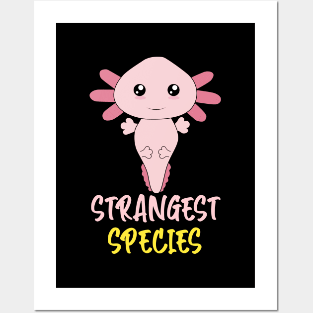 Strangest Species Wall Art by Curator Nation